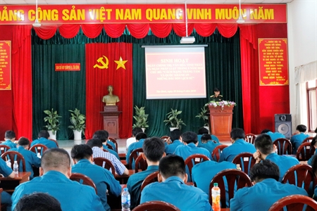 Quận Tân Bình sinh hoạt ngày chính trị, văn hóa tinh thần và ngày pháp luật tháng 9 năm 2018