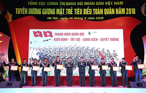 Tuyên dương gương mặt trẻ tiêu biểu toàn quân năm 2018
