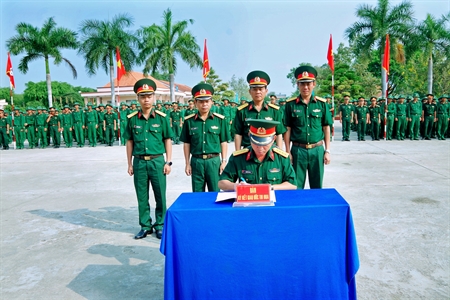 “Tự giác, tự kiểm, tự nhận, tự sửa” ở Tiểu đoàn 1, Trung đoàn 738, tỉnh Long An
