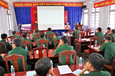 ​Bộ CHQS Tây Ninh tổ chức tập huấn, bồi dưỡng nghiệp vụ báo chí
