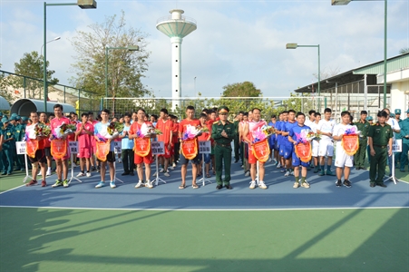 ​Bộ Chỉ huy Quân sự tỉnh Bà Rịa - Vũng Tàu tổ chức giải bóng chuyền chào mừng ngày truyền thống dân quân tự vệ Việt Nam