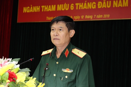 Quân khu 7 tổ chức hội nghị sơ kết công tác ngành Tham mưu 6 tháng đầu năm 2019