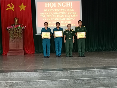 Ban CHQS huyện Đất Đỏ sơ kết Cuộc vận động 50