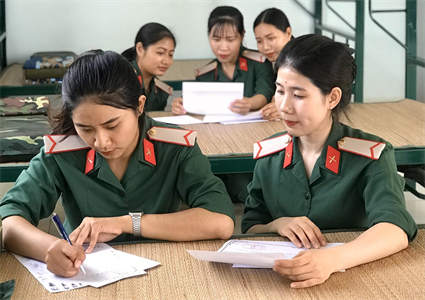 “Tâm thư gửi gia đình nữ tân binh” trong mùa huấn luyện