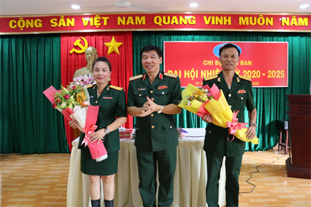 Đại hội Chi bộ Khối ban Cục Chính trị Quân khu 7 nhiệm kỳ 2020-2025
