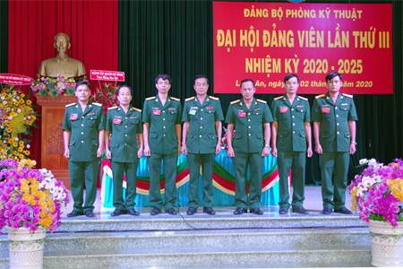 Đại hội Đảng bộ Phòng Kỹ thuật, tỉnh Long An nhiệm kỳ 2020 -2025