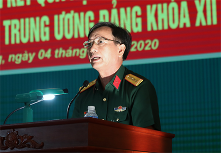 Quân đoàn 4 thông báo nhanh kết quả Hội nghị Trung ương 12 khóa XII