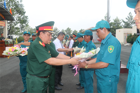 Ban CHQS Thị xã Tân Uyên, tỉnh Bình Dương khai mạc Hội thao quân sự - quốc phòng năm 2020