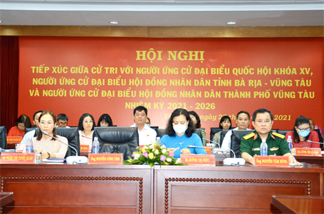 Cử tri tỉnh BR – VT đặt niềm tin vào Đại tá Nguyễn Tâm Hùng