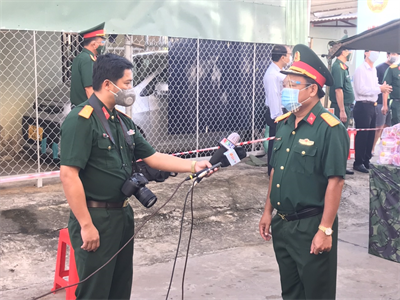 Báo Quân khu 7 được Bộ trưởng Bộ Quốc phòng tặng Bằng khen trong thực hiện nhiệm vụ phòng, chống dịch Covid-19