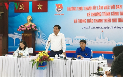 Bí thư TPHCM Đinh La Thăng gợi ý cán bộ Đoàn tuyên truyền qua Facebook