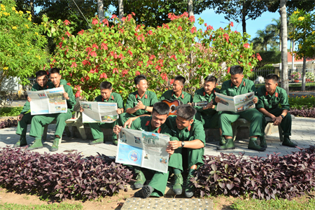 Xây dựng môi trường văn hóa - động lực tinh thần của quân nhân