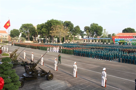 Bộ Tư lệnh TP. Hồ Chí Minh: Tổ chức lễ ra quân huấn luyện năm 2017