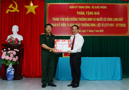 Trung tâm Điều dưỡng Thương binh và Người có công Long Đất: Tận tâm chăm sóc thương binh, bệnh binh
