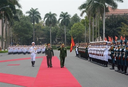 Tổng Tư lệnh Các lực lượng vũ trang Myanmar thăm hữu nghị chính thức Việt Nam