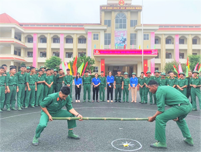 Sư đoàn 5 tổ chức hội thi trò chơi dân gian