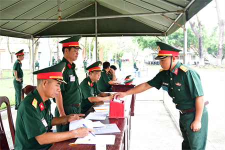 Quân khu 7 khai mạc hội thi Trưởng ban Hậu cần - Kỹ thuật năm 2022
