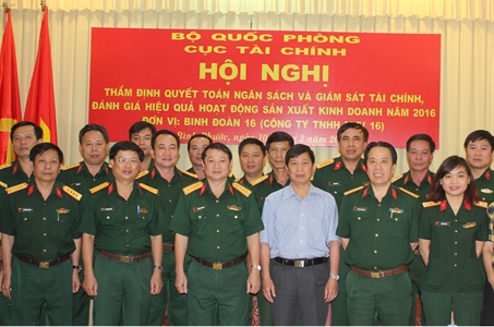 Binh đoàn 16: doanh nghiệp xếp loại A