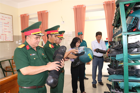 Thành phố Dĩ An, tỉnh Bình Dương đạt kết quả toàn diện trong thực hiện “Chiến lược bảo vệ Tổ quốc trong tình hình mới”