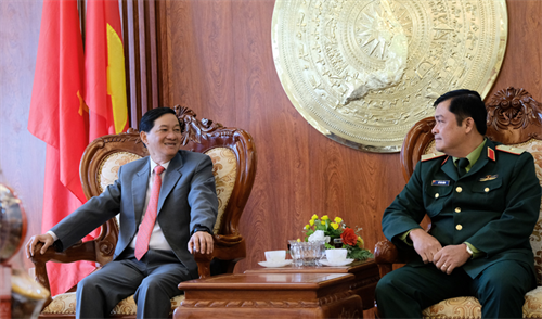 Bí thư Tỉnh ủy Lâm Đồng chúc tết Học viện Lục quân