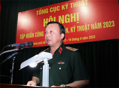 Tập huấn công tác hậu cần, kỹ thuật năm 2023