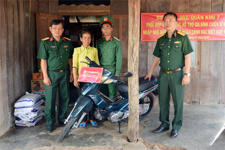 Công tác chính sách hậu phương Quân đội ở Sư đoàn 302