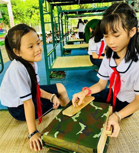 Trải nghiệm Chương trình “Em học làm chiến sĩ Quân đội Nhân dân Việt Nam”