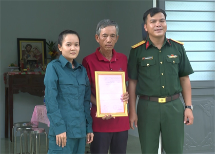 Thị xã Hòa Thành bàn giao "Nhà tình nghĩa quân - dân"