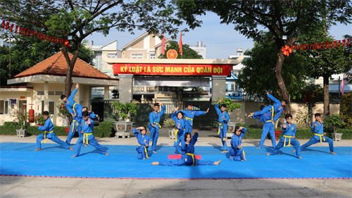 Ban Chỉ huy Quân sự Quận 12 xây dựng mô hình điểm “Câu lạc bộ võ thuật Vovinam”
