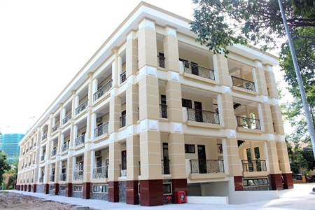 Hoàn thành thi công dự án Nhà làm việc các cơ quan thuộc Bộ Tham mưu Quân khu 7