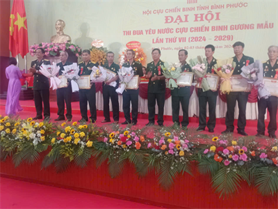 Tỉnh Bình Phước: Lan tỏa phong trào thi đua yêu nước "Cựu chiến binh gương mẫu"