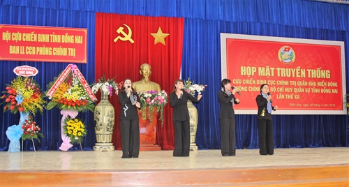 Họp mặt cựu chiến binh Phòng chính trị Đồng Nai