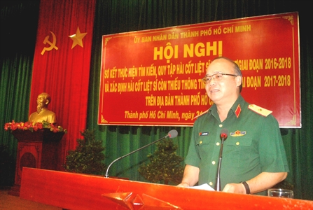 Thành phố Hồ Chí Minh sơ kết thực hiện Đề án 1237 và Đề án 150