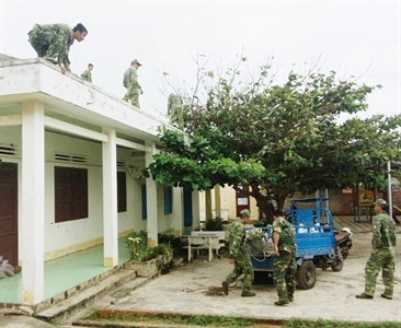 Đảo Phú Quý: Không chủ quan trong phòng chống bão số 9