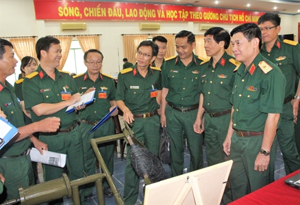 Quân khu 7 nghiệm thu sáng kiến năm 2018: 42 sản phẩm có giá trị thực tiễn cao