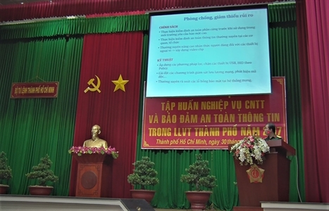 Kỷ niệm 05 thành lập Ban CNTT Quân khu 7: Ngành bảo vệ chủ quyền trên không gian mạng