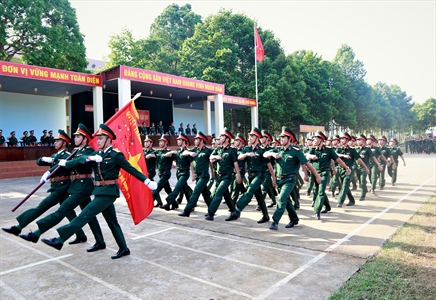 Sư đoàn Bộ binh 302 ra quân huấn luyện năm 2019