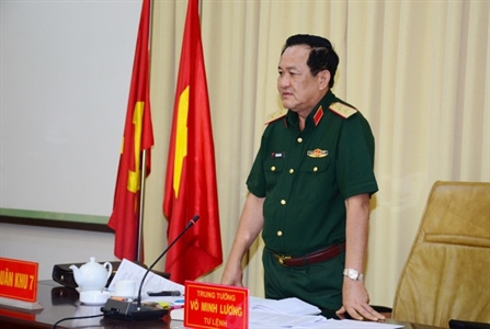 Bộ Tư lệnh Quân khu 7 giao ban trực tuyến tháng 3 năm 2019