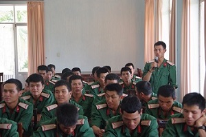 Đối thoại dân chủ ở Trung đoàn 994 - Bộ CHQS tỉnh Lâm Đồng