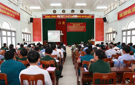 Ban Chỉ đạo 515 tỉnh Bình Thuận rút kinh nghiệm rà soát, hoàn thiện danh sách liệt sĩ, kết luận địa bàn