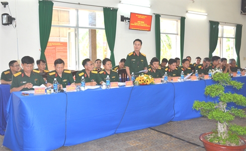 Khối thi đua III Quân khu 7 sơ kết công tác thi đua khen thưởng 6 tháng đầu năm 2019