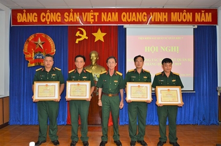 Sơ kết công tác Kiểm sát quân sự 6 tháng đầu năm 2019