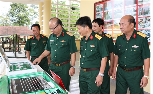 Lữ đoàn 75 sơ kết Cuộc vận động 50