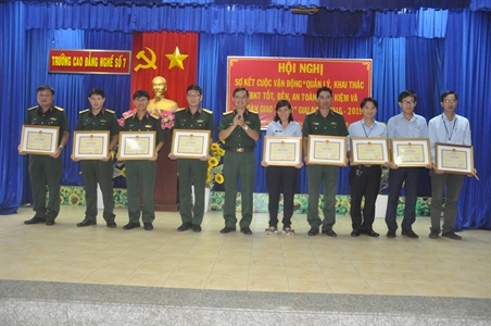 Trường Cao đẳng nghề số 7: Những kết quả trong thực hiện Cuộc vận động 50