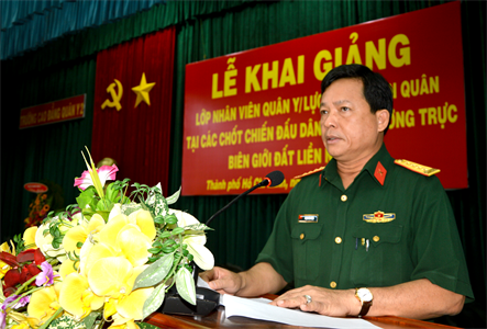 Trường Cao đẳng Quân y 2 
Khai giảng lớp nhân viên quân y cho lực lượng dân quân thường trực