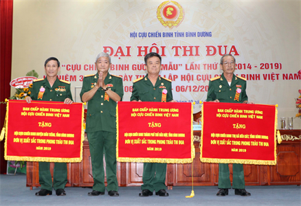 Đại hội thi đua “Cựu chiến binh gương mẫu” tỉnh Bình Dương