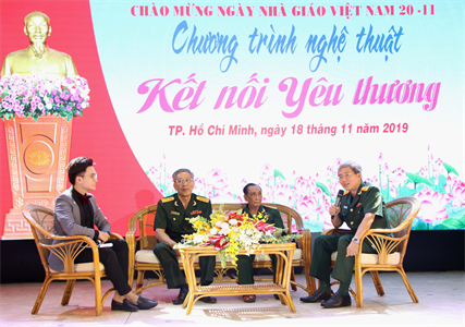 Chương trình nghệ thuật “Kết nối yêu thương” tại Trường Cao đẳng Quân y 2