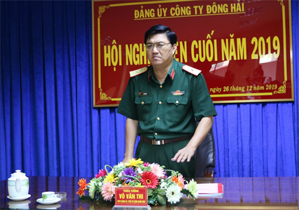 Công ty Đông Hải tổ chức hội nghị phiên cuối năm 2019