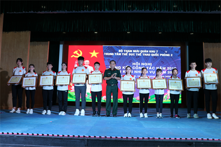 Trung tâm TDTT Quốc phòng II thành công lớn các môn thể thao thành tích cao.