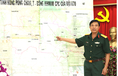 Đội K70 triển khai nhiệm vụ khảo sát, tìm kiếm, quy tập hài cốt liệt sĩ đợt 2 giai đoạn XIX